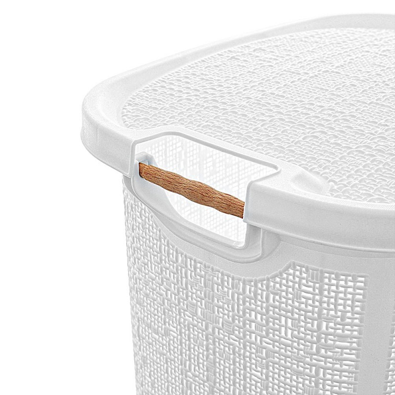 ANSIO Confezione Da 5 Sacchetti Grandi Per Biancheria, Resistenti E Durevoli, Ideali Per Traslochi Vestiti E Guardaroba (60 X 25 X 50 Cm - Foto 8