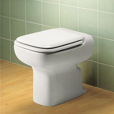 Copri tazza wc Ideal Standard serie Conca in legno rivestito bianco europeo con cerniere autoportanti
