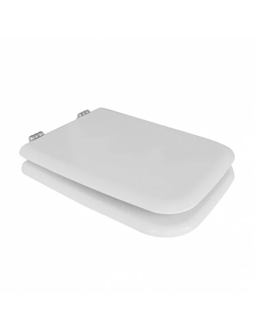 HYDRO HOME Copriwater In Legno Rivestito Di Resina Poliestere – Compatibile Con Contea Axa, Colore Bianco Lucido, Made In Italy