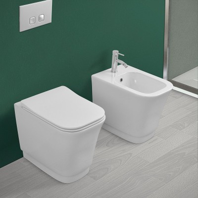 Copriwater Slim compatibile con sanitari Karla di Rak Ceramics