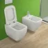 WC sospeso singolo Metropolitan con sedile slim soft close