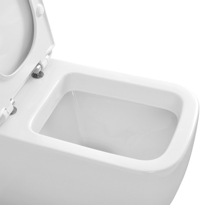WC singolo filomuro Metropolitan con sedile copriwc