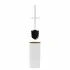 Porta scopino wc Bianco scopino con setole nere Blob