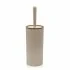Portascopino wc Tortora dettagli effetto legno serie Blob