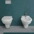 Wc Sospeso Serie Karla in Ceramica Bianca, Coprivaso e Bidet NON inclusi