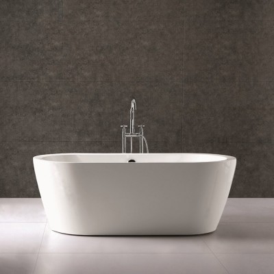 Vasca da bagno freestanding moderna 177,5x80,5 Piedini interni regolabili Alexandra