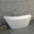 Vasca da bagno freestanding moderna 170x74,5 con Piedini interni regolabili Monique
