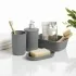 Set completo di accessori da bagno Jinko Grigio antracite