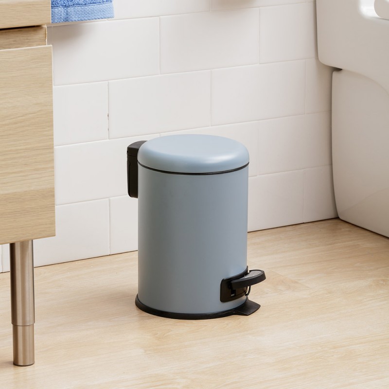 Cestino Da Bagno Con Pedale TATAY 3L - Acciaio Inossidabile, Interno Rimovibile, Senza BPA