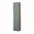 Colonna da bagno sospesa 30x150 cm Amalfi verde salvia con ripiani