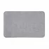 Tappeto per doccia antiscivolo grigio 45x75 cm in poliestere Nuvola