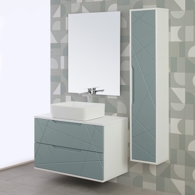 Mobile bagno 90 cm sospeso...