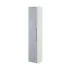 Colonna sospesa da bagno 30x150 azzurro polvere con ripiani Furore