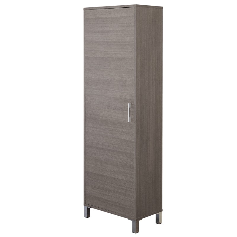 Colonna Armadio Rovere Scuro L.60 a 1 Anta feridras mondo online Colonna Armadio Rovere Scuro L.60 a 1 Anta e 5 ripiani