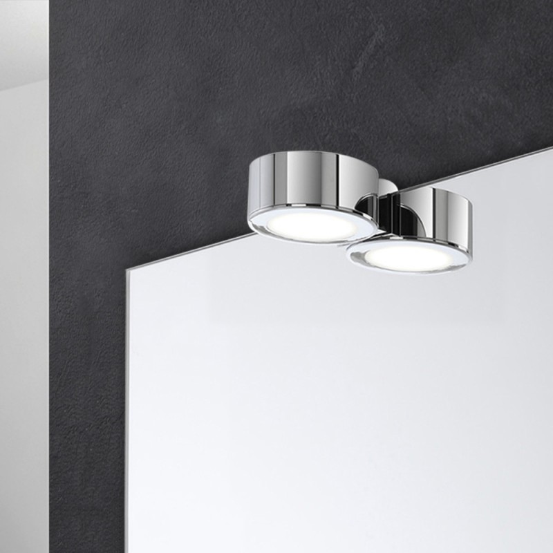 Lampada LED per specchio con luce naturale e trasformatore incluso