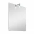 Specchio da bagno 50x70 cm reversibile con luce LED naturale in vetro 