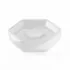 Portasapone bagno bianco da appoggio Gedy serie Dalia in ceramica