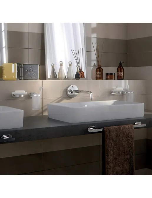 Portasapone In Acciaio Inox 2 Pezzi - Per Bagno E Cucina, Montaggio A Parete - Foto 3