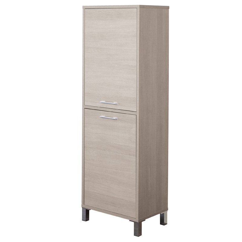 Colonna Portabiancheria L.53 Rovere Chiaro con cesta inclusa feridras Colonna Portabiancheria L.53 Rovere Chiaro con cesta inclusa