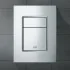 Sistema di scarico wc Grohe da incasso con placca cromata