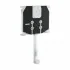 Sistema di scarico wc Grohe da incasso con placca cromata