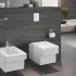 Sistema di scarico wc Grohe da incasso con placca bianca