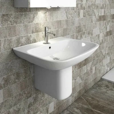 Lavabo sospeso 65 cm con...