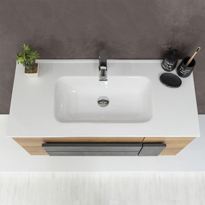 Bianco VILSTEIN© lavabo ad incasso in ceramica 