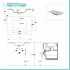 Lavabo da incasso 80x46 cm in ceramica bianco lucido