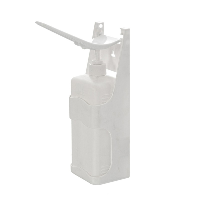 Dispenser sapone liquido a muro 1000 ml bianco in plastica