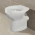 Wc per anziani e disabili con apertura frontale e scarico a parete 