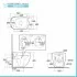 Sanitari filomuro rimless Rak Illusion con copriwater soft close