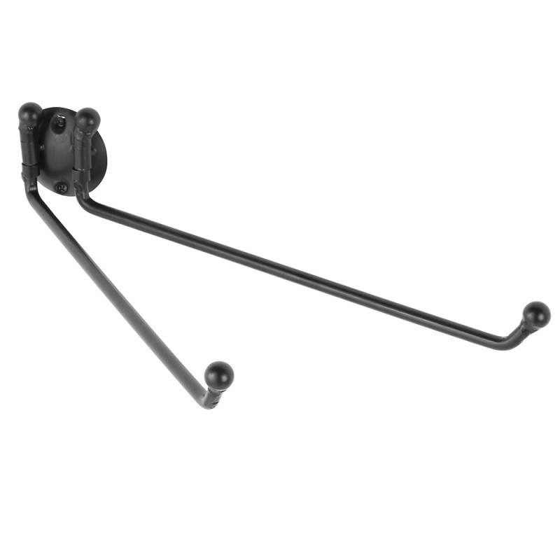 Portasciugamani A Snodo In Ferro Battuto Con 2 Bracci 40 Cm Portasciugamani a Snodo In Ferro Battuto Con 2 Bracci 40 Cm