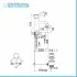 Set miscelatori lavabo e bidet cromati serie Manola piletta inclusa