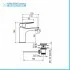 Set miscelatori lavabo e bidet cromati Artis Punta+ piletta inclusa