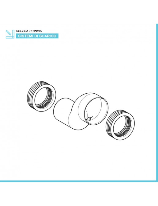 Kit Raccordo Eccentrico Geberit Per Vaso Sospeso 3 Cm - Foto 8