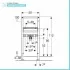 Geberit Duofix modulo per lavabo sospeso su cartongesso H 112 cm