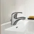 Rubinetto lavabo Paffoni Nettuno Due in ottone cromo scarico incluso