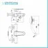 Miscelatore vasca Paffoni Sly in ottone cromo con kit doccia