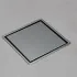 Scarico doccia a pavimento 15x15 cm con canalina quadrata e sifone acciaio inox cromato