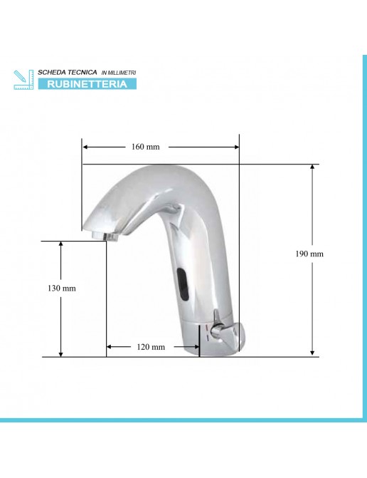 Miscelatore Elettronico Con Fotocellula Grohe Eurosmart Cosmopolitan E Per Lavabo - Alimentatore Incluso, Cromo