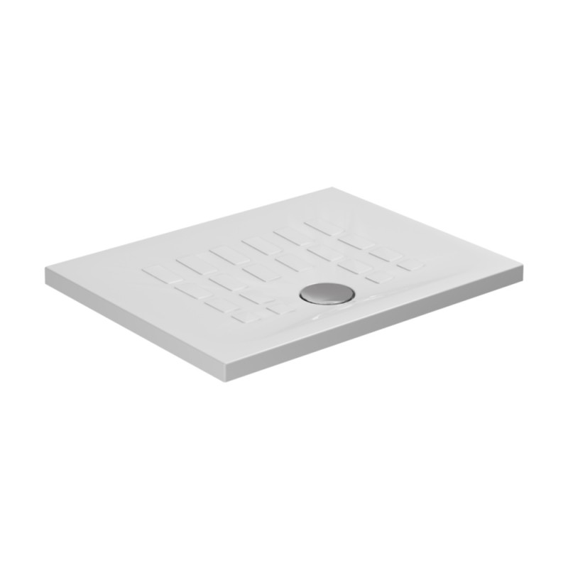 Set Bagno Floreale Con Margherite – Tenda Doccia 180x180 + Tappetino + Copriwater + Tappeto U – Decorazione Rustica Completa Con 12 Ganci