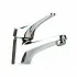 Set miscelatori lavabo e bidet cromati Piralla Ariel scarico incluso
