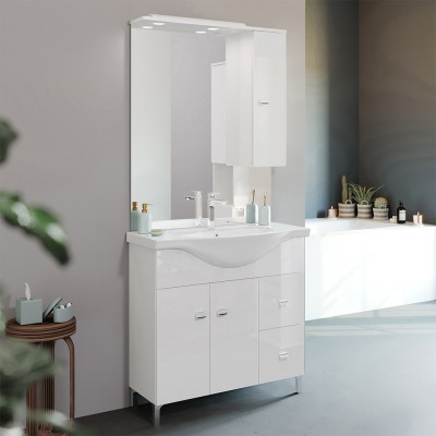 Mobile bagno a terra 85 cm...