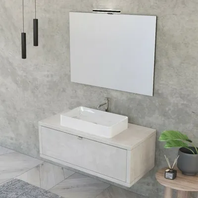 Mobile bagno sospeso 110 cm...