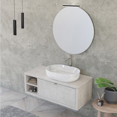 Mobile bagno sospeso 110 cm...