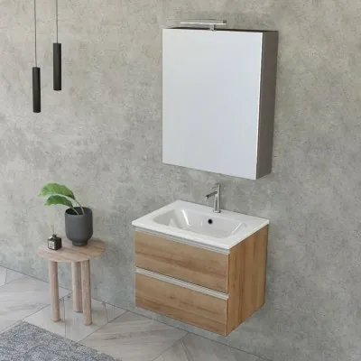 Mobile bagno sospeso 60 cm...