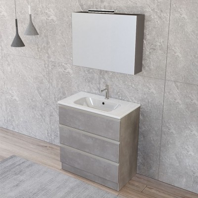 Mobile bagno a terra 80 cm...