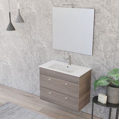 Mobile bagno sospeso 80 cm...