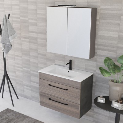 Mobile bagno sospeso 80 cm...